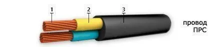 Кабель ПРС 3х1