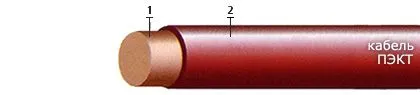 Кабель ПЭКТ 0,3