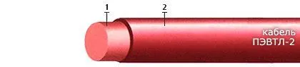 Кабель ПЭВТЛ-2 0,930