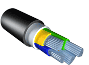 Кабель ПвВнг(А)-LS 5х70